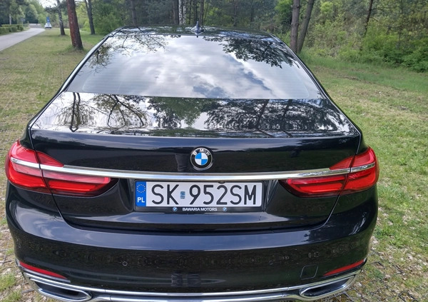 BMW Seria 7 cena 184500 przebieg: 102168, rok produkcji 2016 z Jaworzno małe 529